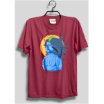 Lord Krishna bangla graphic printed tshirt