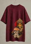 Shin Chan Durga Puja Edition Oversized T-Shirt